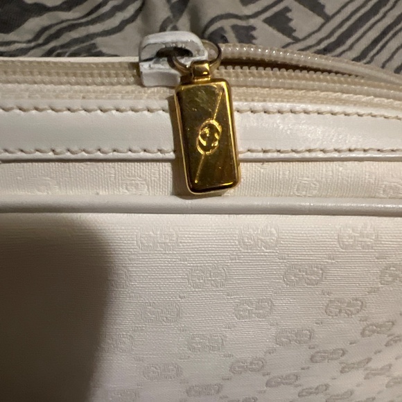 Sale🤩Gucci Vintage white micro gg canvas crossbody bag - Picture 4 of 8
